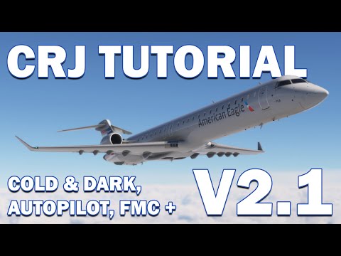 Start-up to Landing | CRJ Beginners Tutorial #msfs2020 #msfs2024