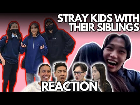 Stray Kids With Their Siblings || The Comedy Runs In Family REACTION!!