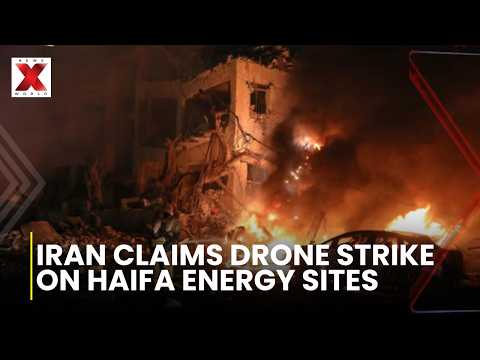 Iran Claims Drone Strike On Haifa Energy Sites | NewsX World