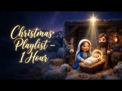 [1 Hour] Christmas Worship – Peaceful Nativity Playlist | Great Again Worship
