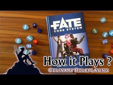 How it Plays: FATE RPG - solo demo