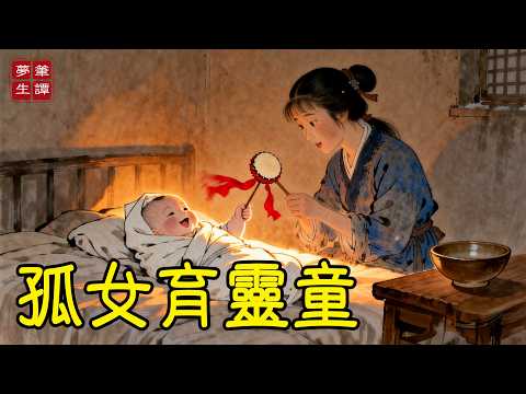 醜女被嫌嫁不出去，趕去深山破茅草屋，卻從山裏撿回個繈褓中伴著枯枝的男嬰。她用枯枝給嬰兒做撥浪鼓，誰料嬰兒一搖，家中病雞立愈，枯木逢春！#故事#民間傳說#奇遇#報恩#原創故事