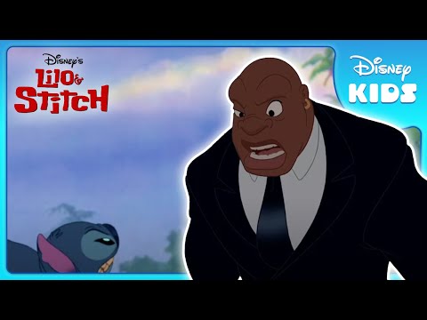 Cobra Bubbles' Best Moments! 🕶️ | Lilo and Stitch | Disney Kids