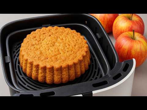 Japanese apple pie in 3 minutes in an AIR FRYER❗So simple and delicious!