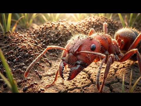 Inside the World’s Largest Fire Ant Factory: Full Lifecycle & Industrial Process ( Full Process )