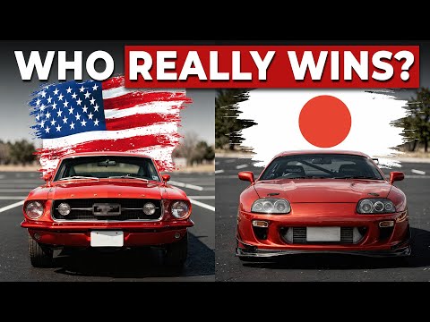 Classic American vs Japanese Car Engines: Who wins?