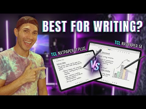 NXTPAPER 11 Plus Review, New TCL Tablet vs NXTPAPER 14 - Best Android Tablet for Writing Battle