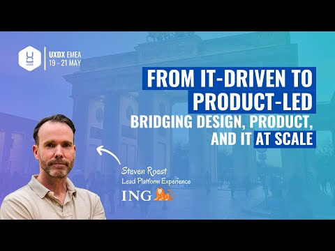 From IT-Driven to Product-Led: Bridging Design, Product, and IT at Scale