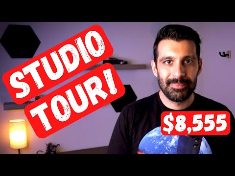 My $8,555 YouTube Studio Tour! (Full Details in Description)