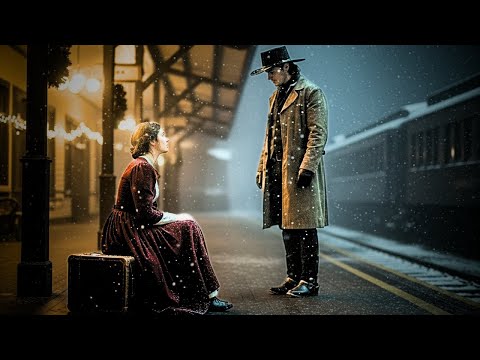 Abandonada en la Estación en Nochebuena, la Costurera Durmió Sola… Hasta que un Vaquero la Halló