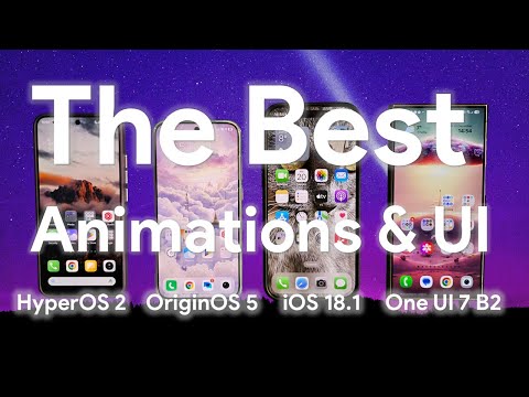 OriginOS 5 vs HyperOS 2 vs iOS 18 vs One UI 7 - Vivo X200PM vs Xiaomi15 vs iPhone 16PM vs S24 Ultra