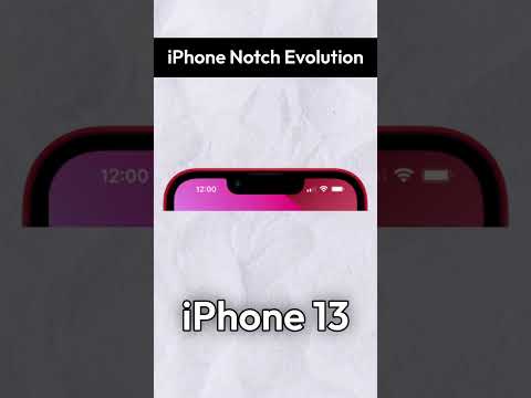 iPhone Notch Evolution