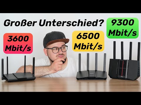 Welchen ASUS Router kaufen? Vergleich mit ASUS RT-BE92U vs RT-BE82U vs ASUS RT-BE58U vs RT-BE50