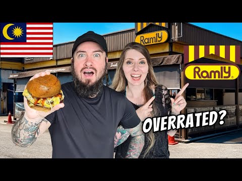 Trying RAMLY BURGER & RAMLY PRODUCTS for the FIRST TIME