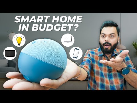 How To Turn Your Home Into a Smart Home Under ₹5,000? ⚡ Feat. Amazon Echo Dot 4th Gen & More