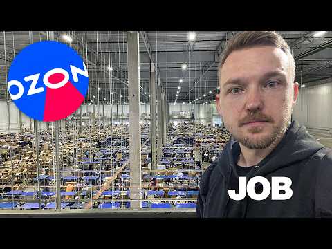 WORKING AT THE OZON WAREHOUSE - FIRST DAY! How much did you earn? Real REVIEW!