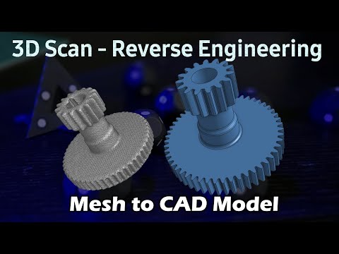 3D Scanning - Reverse Engineering Mesh to CAD