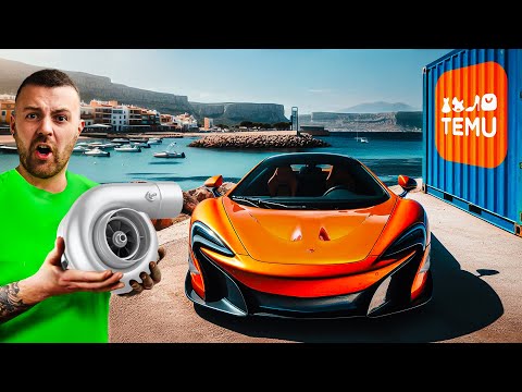 BUILDING THE FASTEST MCLAREN FROM TEMU THEN ATTEMPTING THE HOTTEST ROADTRIP