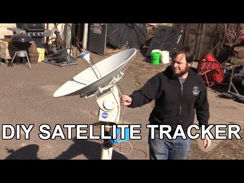 I Built A Cheap Satellite Tracking System From Spare Parts