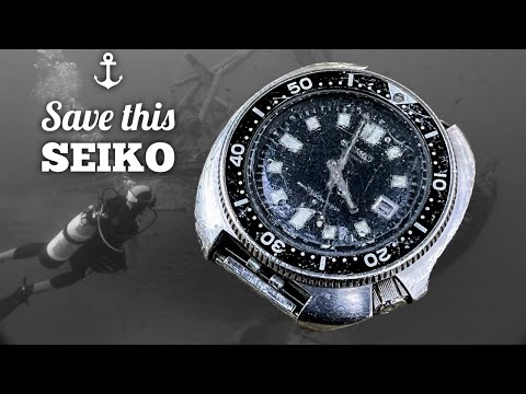 SAVE THIS SEIKO! -With An Amazing Backstory - Seiko Willard 6105-8110 Watch Restoration
