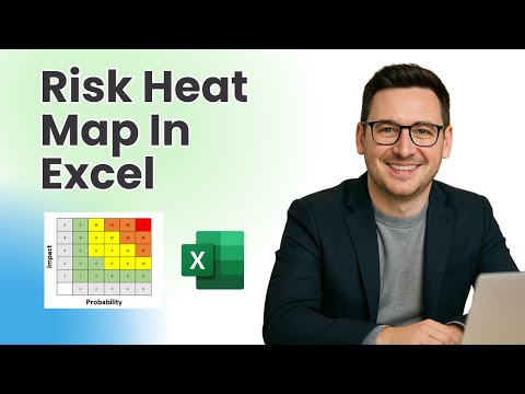 How To Create A Risk Heat Map In Excel  - Step By Step