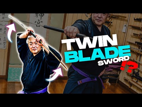 I Handed a Twin Blade Sword to a Katana Swordmaster and THIS Happened