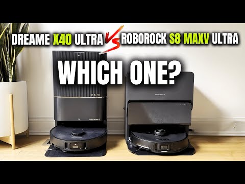 Roborock S8 MaxV Ultra vs Dreame X40 Ultra: Features, Performance, and Value
