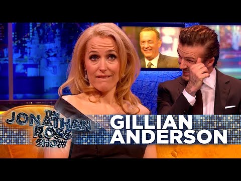 Gillian Anderson Asks David Beckham To Do Nude Photoshoot | The Jonathan Ross Show
