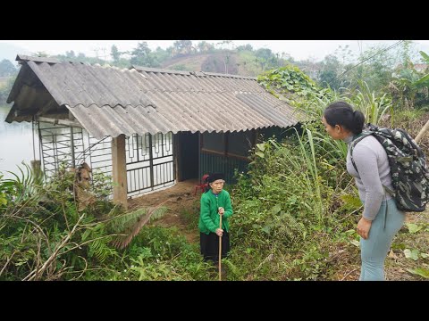 The girl transformed the old, dilapidated house of an elderly woman into a cozy home for just $200.