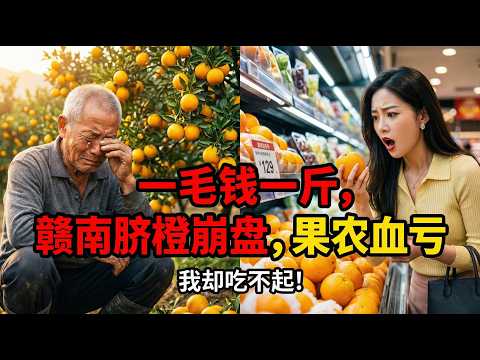 Farmers are in despair as Gannan navel oranges collapse: nobody wants them for 50 cents, and they...