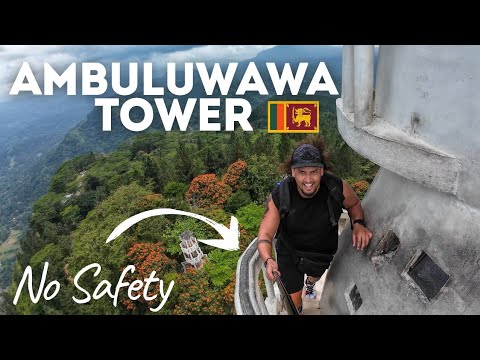 Sri Lanka’s CRAZIEST Tower! 🇱🇰 Ambuluwawa, Sri Lanka