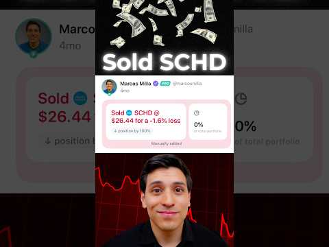 I Sold SCHD for 2 ETFs for long-term investing #schd #etfinvesting #dividends #dividendinvesting