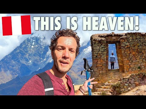 THIS IS WHY YOU TRAVEL PERU! 🇵🇪 OLLANTAYTAMBO