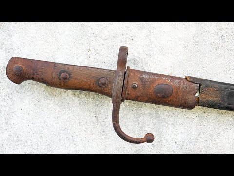 Full Restoration of Turkish Mauser Bayonet - 1887