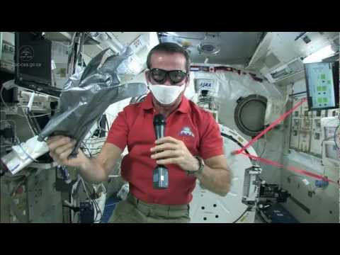 Chris Hadfield gets tough on Space Station spills