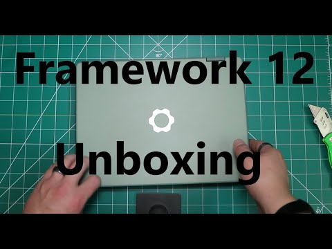 Unleashing the Future: Framework 12 Touchscreen Laptop Unboxing!