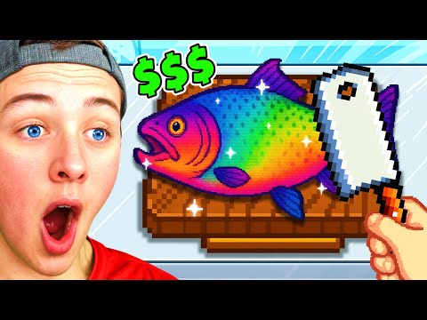 I Got Rich Peeling Scales Off Fish!