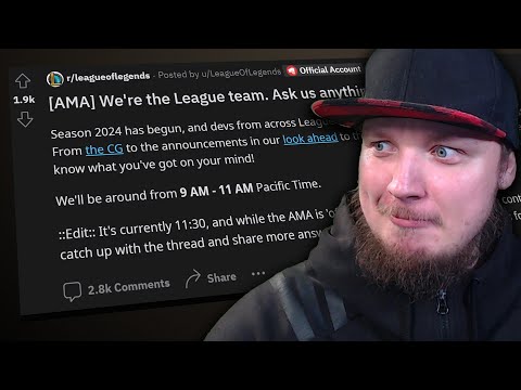 The 2024 League AMA Happened