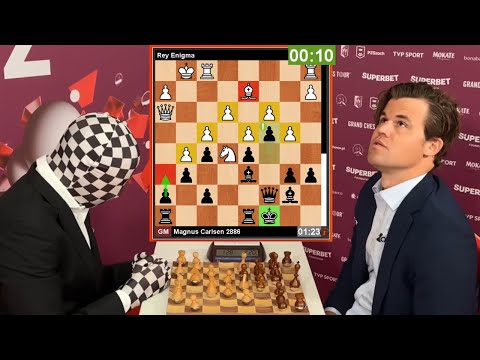 🎦 Magnus Carlsen vs Rey Enigma in Blitz🏆 3+2