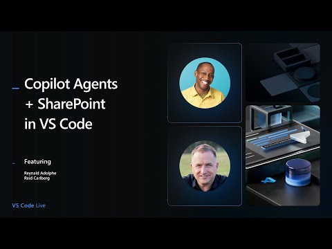 VS Code Live - Copilot Agents + SharePoint in VS Code