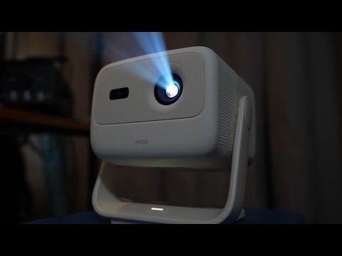 JMGO N1S Nano Review Best Portable Smart Projector 2025 with Netflix & Google TV | NothingProjector