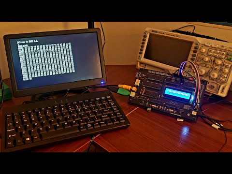 My modified Ben Eater 6502 Computer PCB!