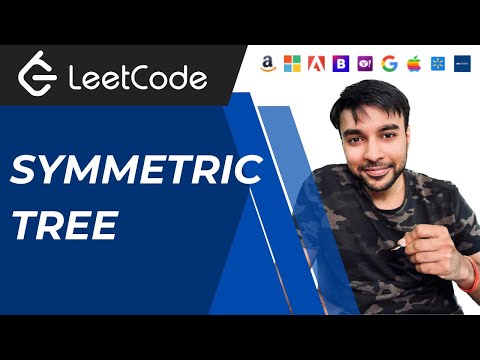 Symmetric Tree (LeetCode 101) | Full Iterative solution with animations diagrams | BFS