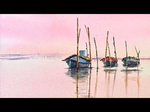 How To Paint Reflections In Watercolour