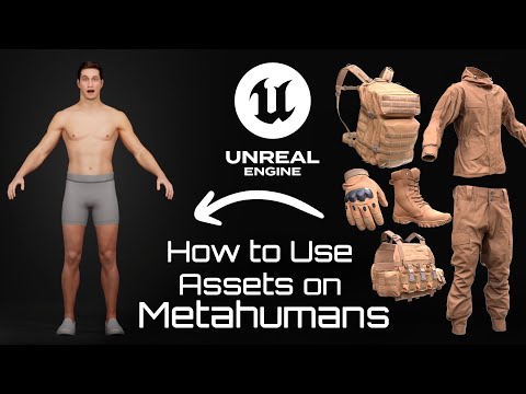 How to Use Assets on Metahumans