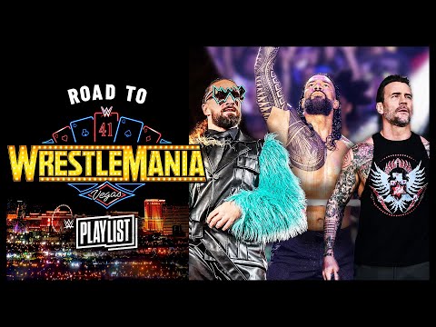 CM Punk vs. Roman Reigns vs. Seth Rollins | Road to WrestleMania 41: WWE Playlist