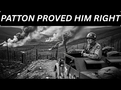"Rommel Warned: 'This American Will Destroy Us'... 3 Weeks Later, Patton Proved Him Right"