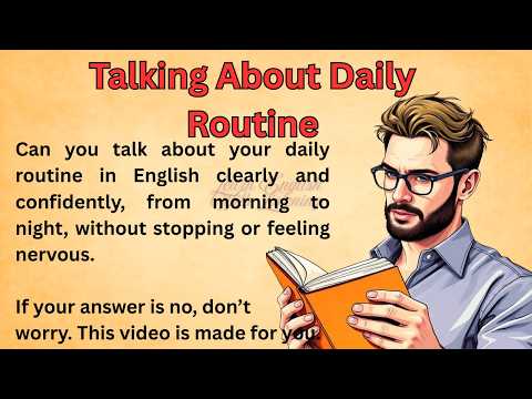 Talking About Daily Routine || Graded Reader || Improve Your English || Listen And Practice