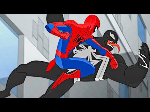 Venom Ruthlessly Preys on Spider-Man’s Loved Ones | The Spectacular Spider-Man