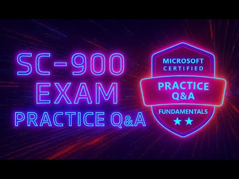 Microsoft Certified Security, Compliance, and Identity Fundamentals (SC-900) Exam Practice Q&A